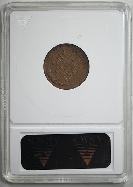 1917 Doubled Die Obverse Lincoln Wheat Cent 1C ANACS Soapbox VG10