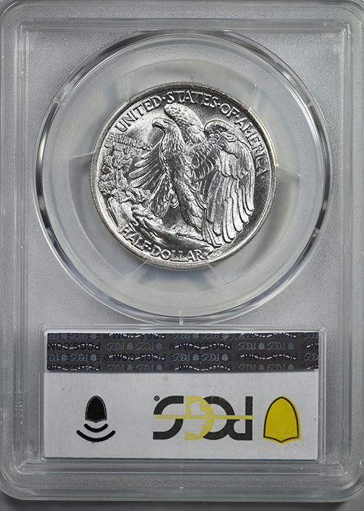 1943 Walking Liberty Half Dollar 50C PCGS MS65 CAC