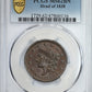 1837 Coronet Head Large Cent 1C PCGS MS62BN - Head of 1838