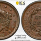 1837 Coronet Head Large Cent 1C PCGS MS62BN - Head of 1838