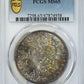 1921-D Morgan Dollar $1 PCGS MS65 - TONED! Obverse Slab