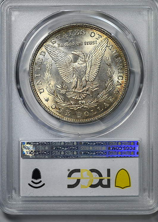 1879 Morgan Dollar $1 PCGS MS66 - TONED! Reverse Slab
