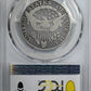 1806 Draped Bust Half Dollar 50C PCGS G06 O-124 Pointed 6, Stem, E/A