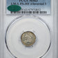 1836 Capped Bust Half Dime H10C PCGS MS63 CAC LM-3 FS-301 3/Inverted 3