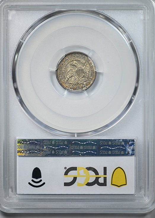 1836 Capped Bust Half Dime H10C PCGS MS63 CAC LM-3 FS-301 3/Inverted 3