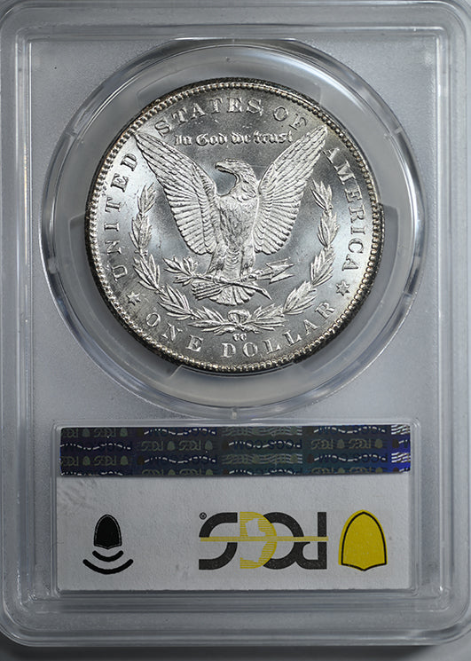 1885-CC Morgan Dollar $1 PCGS MS63 Reverse Slab