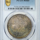 1884-O Morgan Dollar $1 PCGS MS65 - TONED!