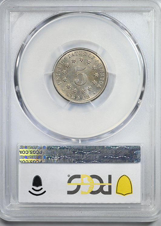 1883 Shield Nickel 5C PCGS MS62