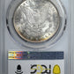 1890 Morgan Dollar $1 PCGS MS63