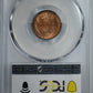 1944-D Lincoln Wheat Cent 1C PCGS MS65RB - TONED!