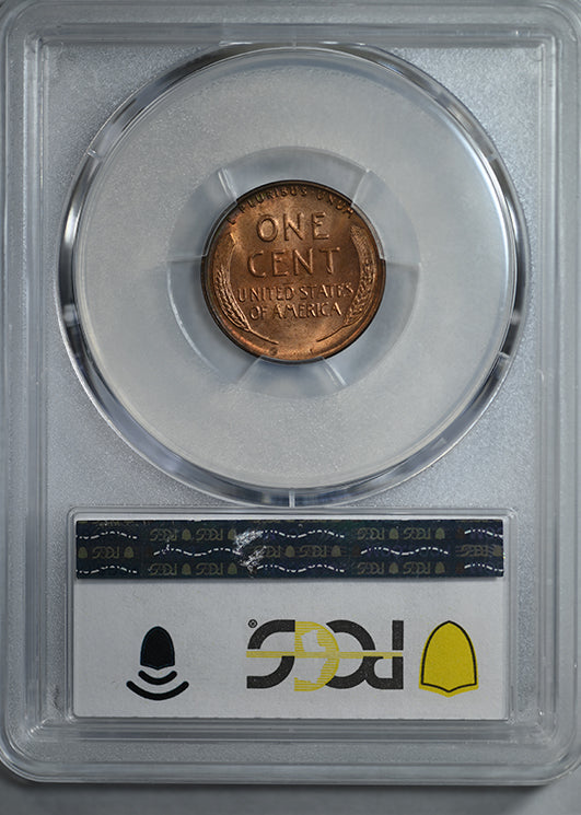 1944-D Lincoln Wheat Cent 1C PCGS MS65RB - TONED!