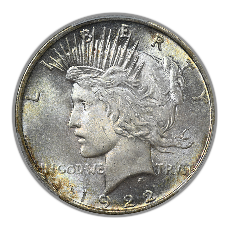 1922 Peace Dollar $1 PCGS MS64