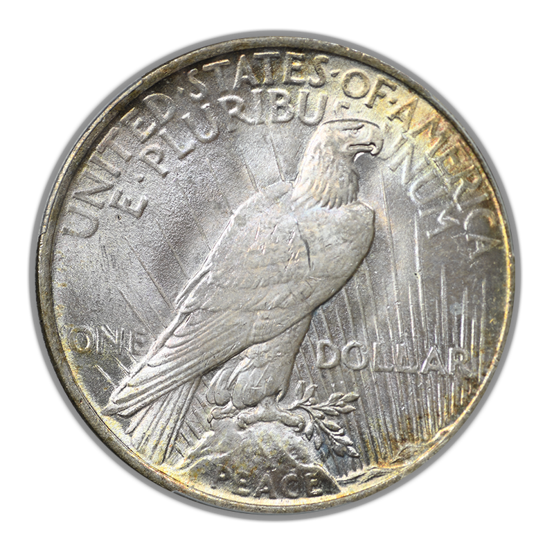 1922 Peace Dollar $1 PCGS MS64