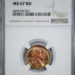 1942-S Lincoln Wheat Cent 1C NGC MS67RD - TONED!