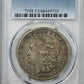 1890-CC Morgan Dollar $1 PCGS F12 Obverse Slab