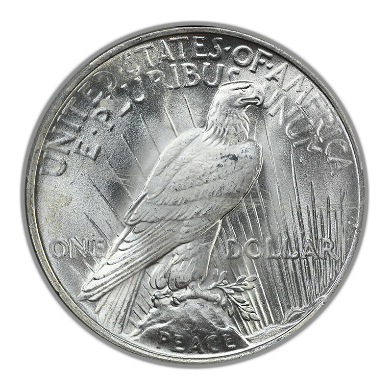 1922 Peace Dollar $1 PCGS MS64 CAC