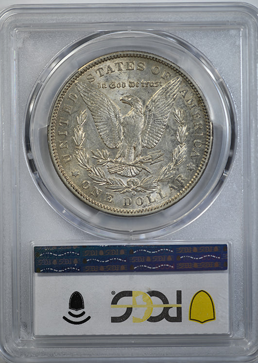 1899-O Morgan Dollar $1 PCGS AU53 - Micro O Reverse Slab