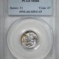 1935-S Mercury Dime 10C PCGS MS66