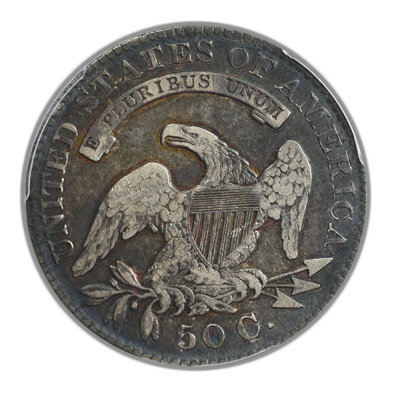 1830 Capped Bust Half Dollar 50C PCGS VF30 - Small 0