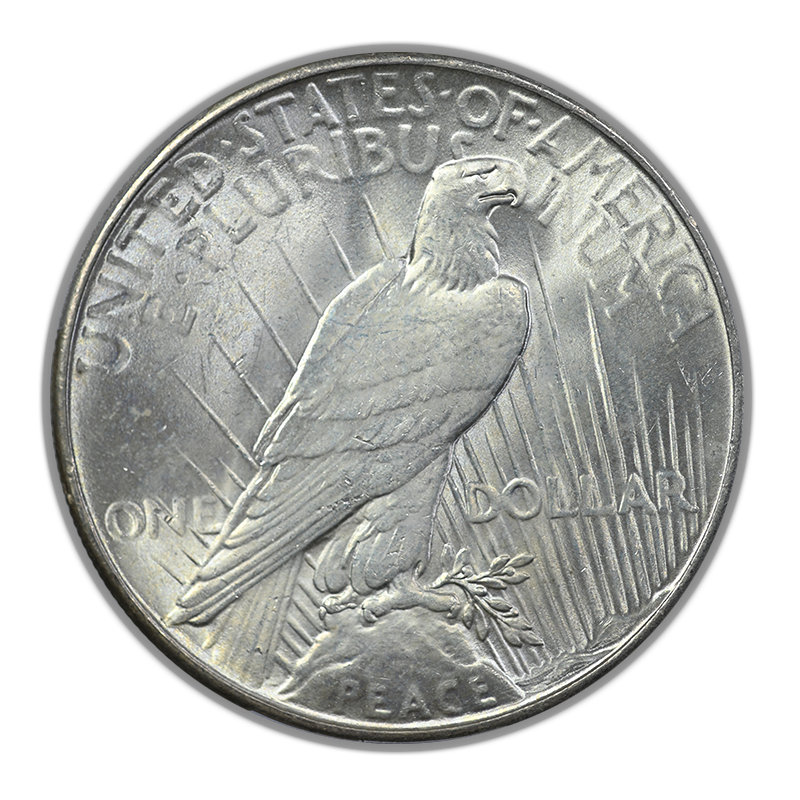 1935 Peace Dollar $1 PCGS MS64