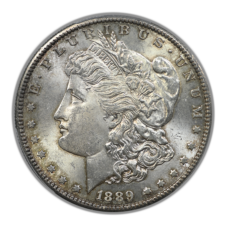 1889-S Morgan Dollar $1 PCGS MS63