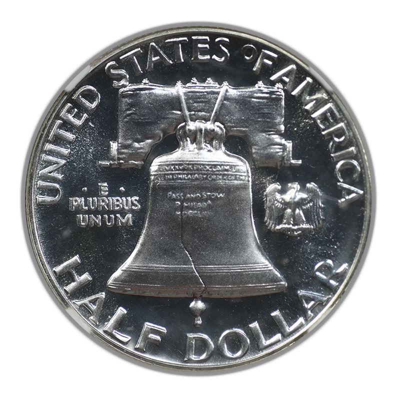 1956 Proof Type 1 Franklin Half Dollar 50C NGC PF68 CAC