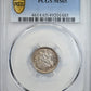 1857 Liberty Seated Dime 10C PCGS MS65
