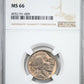 1927 Buffalo Nickel 5C NGC MS66