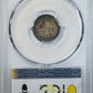 1876 Liberty Seated Dime 10C PCGS MS66 CAC - TONED! Reverse Slab