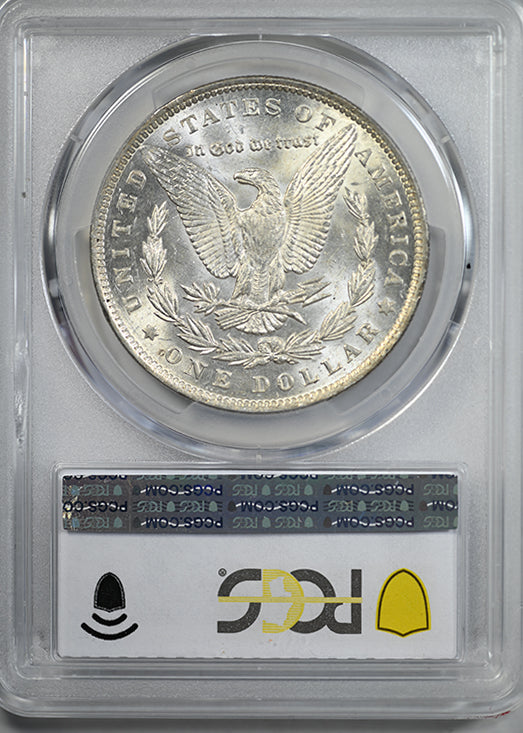 1893 Morgan Dollar $1 PCGS AU55 Reverse Slab