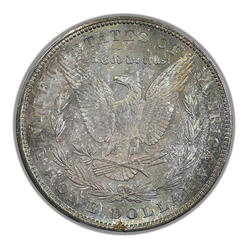 1904-O Morgan Dollar $1 PCGS MS65 - TONED!