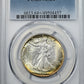 1941-S Walking Liberty Half Dollar 50C PCGS MS64+ - NICE COLOR!