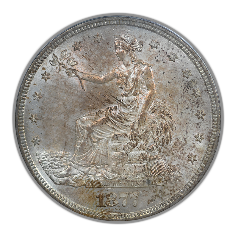 1877-S Trade Dollar T$1 PCGS MS63