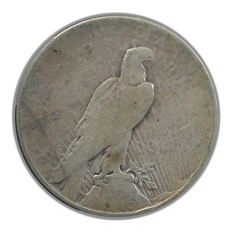 1927-D Peace Dollar $1 PCGS AG03 CAC - Lowball