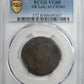 1787 Connecticut Colonial CT 1/2P PCGS VG08 - DB Left, AUCIORI