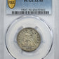 1876-CC Liberty Seated Quarter 25C PCGS AU50