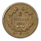 1856-S Indian Princess Gold Three Dollar Piece $3 PCGS G06 - Lowball