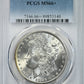 1886 Morgan Dollar $1 PCGS MS66+ Obverse Slab