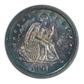 1891 Liberty Seated Quarter 25C ANACS Soapbox MS62 - TONED!