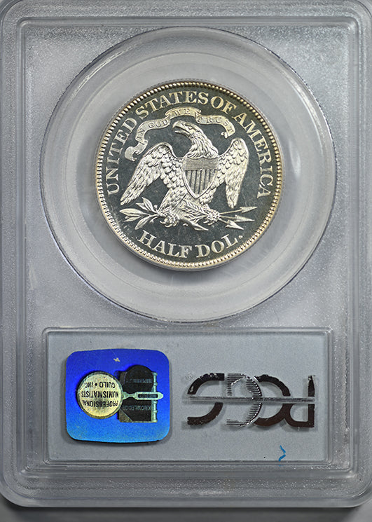 1879 Proof Liberty Seated Half Dollar 50C PCGS PR64CAM Cameo