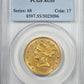 1847 Liberty Head Gold Eagle $10 PCGS AU55