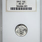 1942 Mercury Dime 10C NGC Fatty MS67