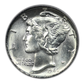 1942 Mercury Dime 10C NGC Fatty MS67