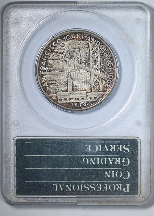 1936-S Bay Bridge Classic Commemorative Half Dollar 50C PCGS