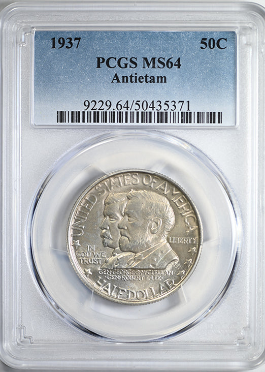 1937 Antietam Classic Commemorative Half Dollar 50C PCGS MS64