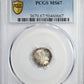 1854 Three Cent Silver Piece 3CS PCGS MS67 - TONED!