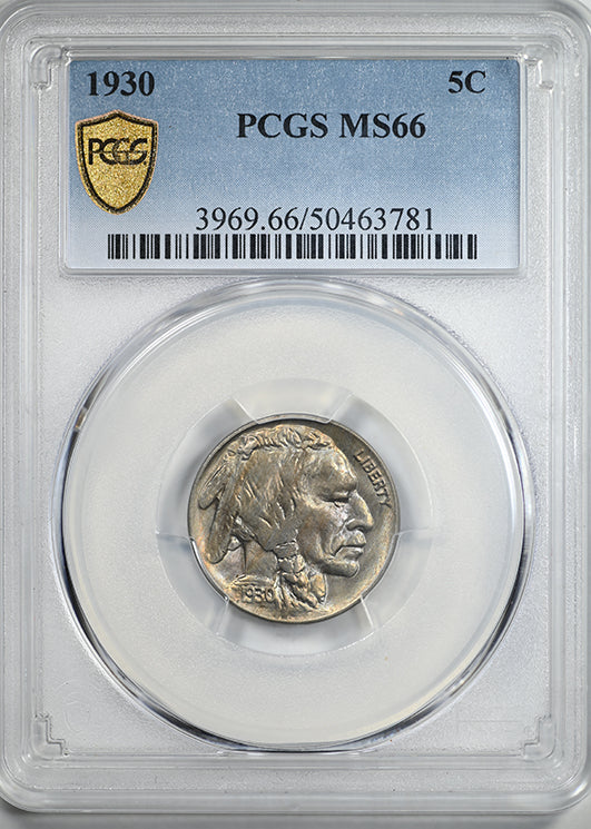 1930 Buffalo Nickel 5C PCGS MS66