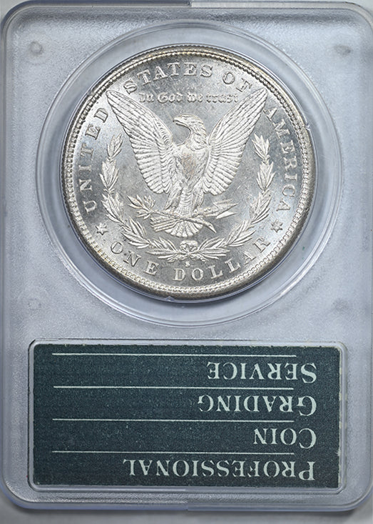 1880-S Morgan Dollar $1 PCGS Rattler MS64 CAC