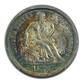 1874 Liberty Seated Dime 10C PCGS MS63 - Arrows - TONED!