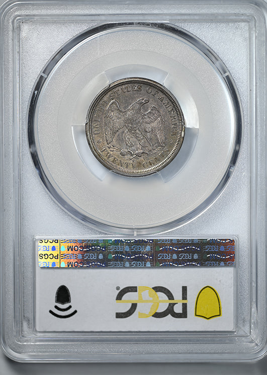 1875-S Twenty Cent Piece 20C PCGS AU58